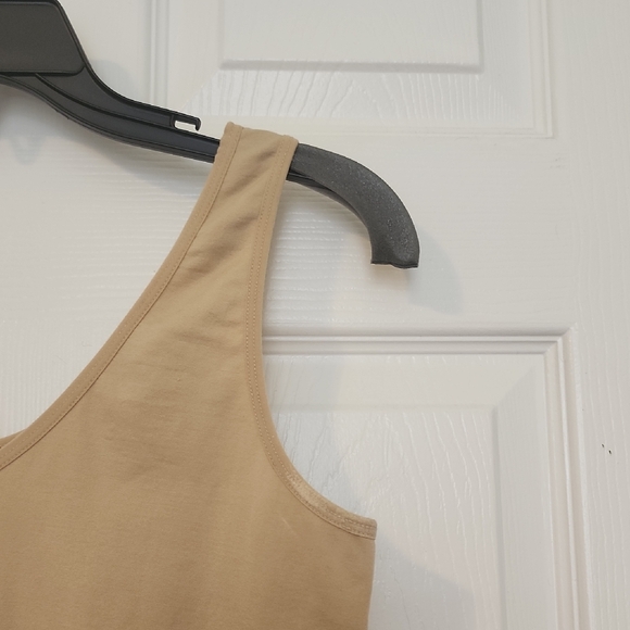 Dress Barn Tan Shapewear Tank - Picture 2 of 7